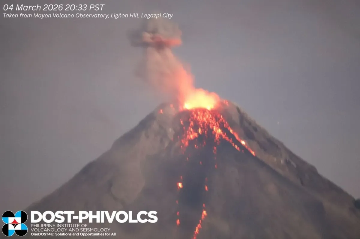 60 Days and Counting: Mayon Keeps Spewing Lava as Alert Level 3 Holds Steady