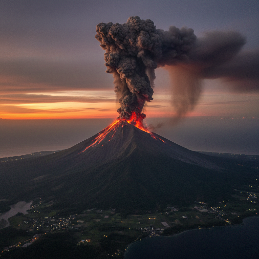 Kanlaon Volcano Pumutok Na Naman — Classes Suspended sa 7 Towns ng Negros