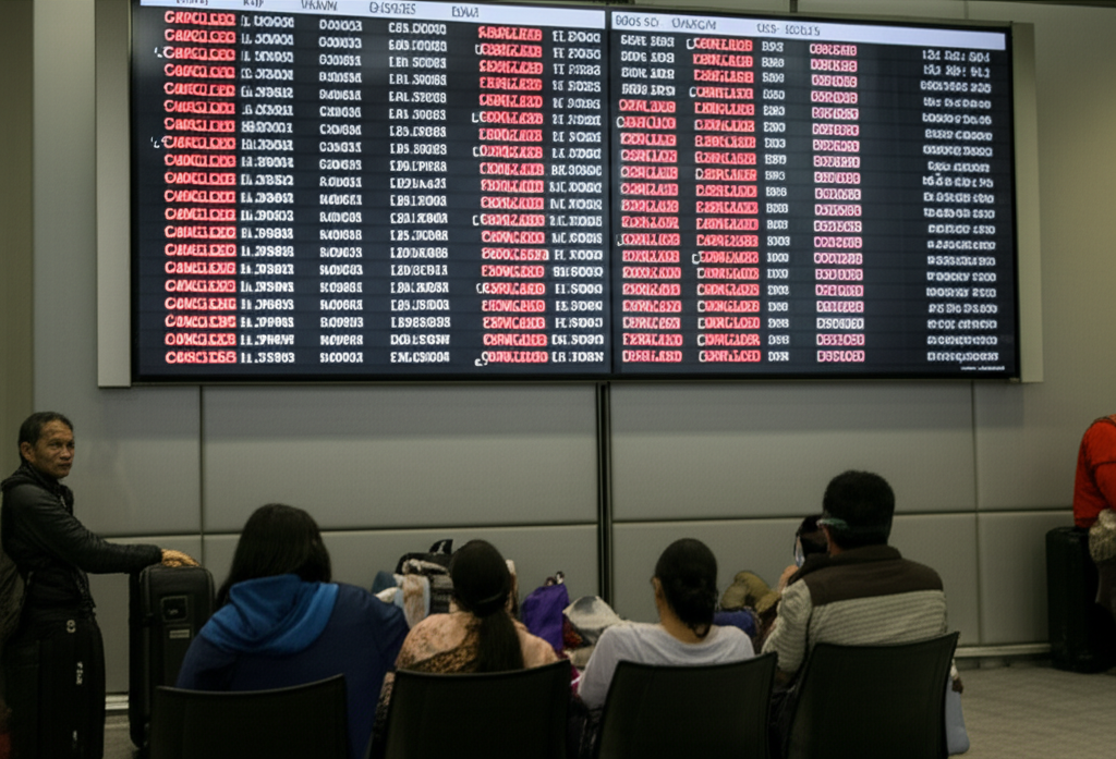 Over 110 PH Flights Canceled or Diverted as Middle East War Grounds Travel to the Gulf