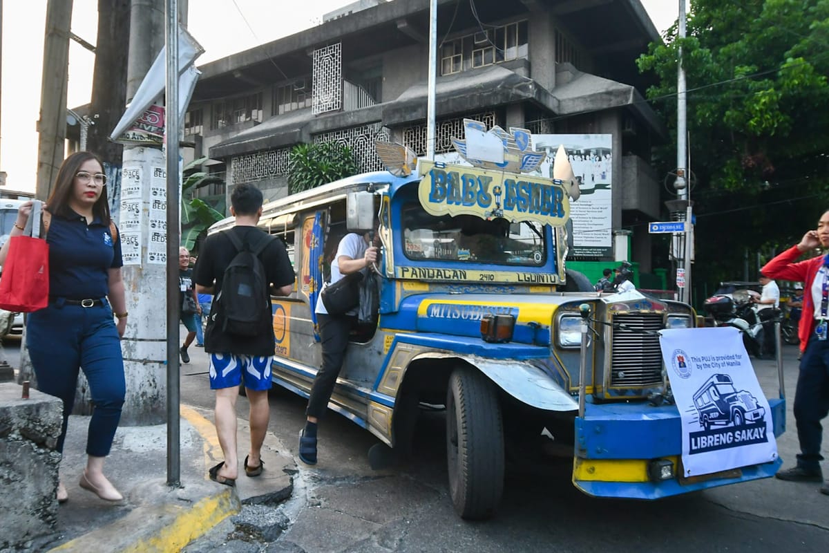 Libre Sakay Mode: Manila Taps 1,442 Jeepney Drivers Para Tulong sa Commuters
