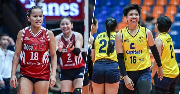 PVL Five-Set Madness: Sisi Rondina and Bella Belen Lead Choco Mucho and Capital1 to Gutsy Comebacks