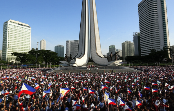 No Stage for You: QC Bars Bayan and Pro-Duterte Groups from Setting Up at People Power Monument for EDSA Anniversary