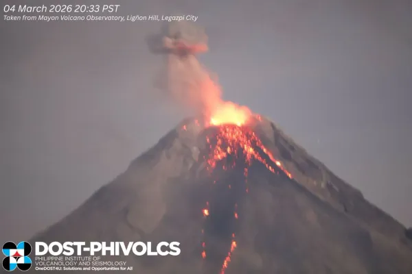 60 Days and Counting: Mayon Keeps Spewing Lava as Alert Level 3 Holds Steady