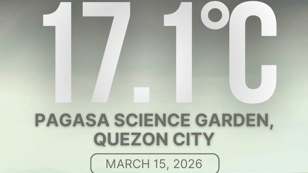 Ginaw Alert: Metro Manila Hits 17.1°C — Coldest Day of 2026's Amihan Season