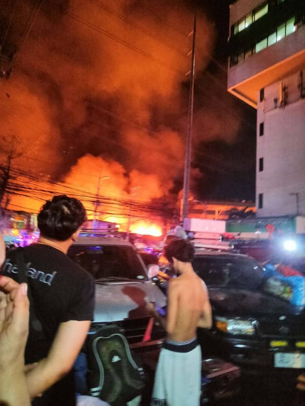 5th Alarm Inferno Erupts Along NIA Road in QC — Second Massive Fire in Metro Manila in One Day
