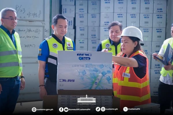 P235-Million Worth of Smuggled Cigarettes Nasamsam ng BOC — Galing UAE, Walang Health Warning