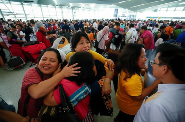 Nearly 300 Stranded OFWs From the Middle East Just Landed in Manila — Welcome Home