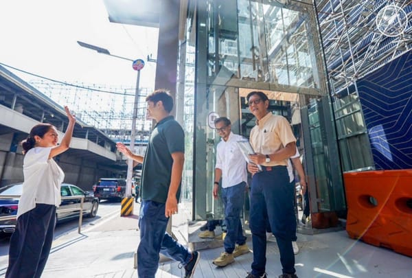 Say Goodbye to 'Mt. Kamuning' — Marcos Inspects the New Elevator-Equipped EDSA Footbridge