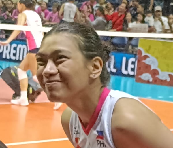 Vintage Alyssa ang Lumabas as Creamline Captain Bags PVL Weekly Honor